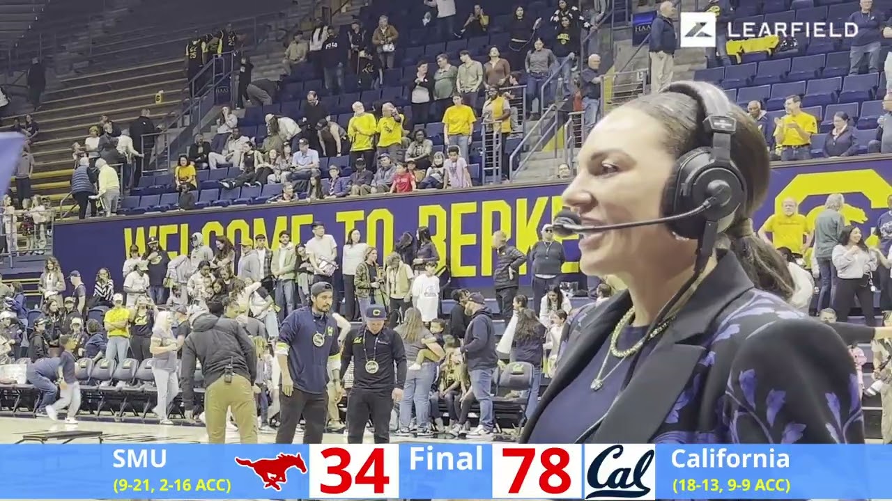 SMU at Cal Postgame   2026 03 01