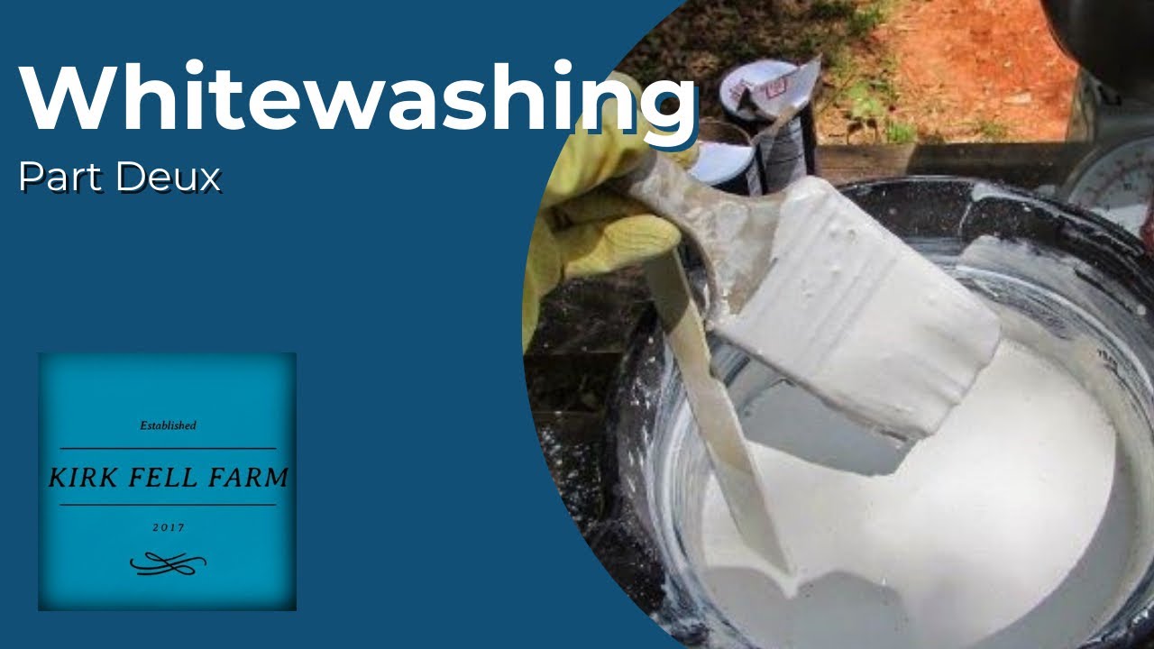 Whitewashing the Chicken House - Part 2