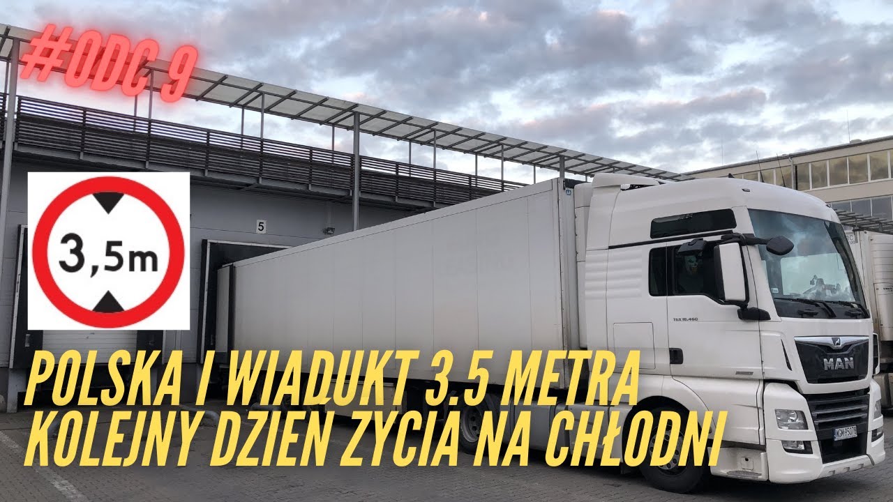 KIEROWCA CIĘŻARÓWKI | Czy przejedziemy pod wiaduktem 3.5 metra???  #9 (nowa firma) 4K