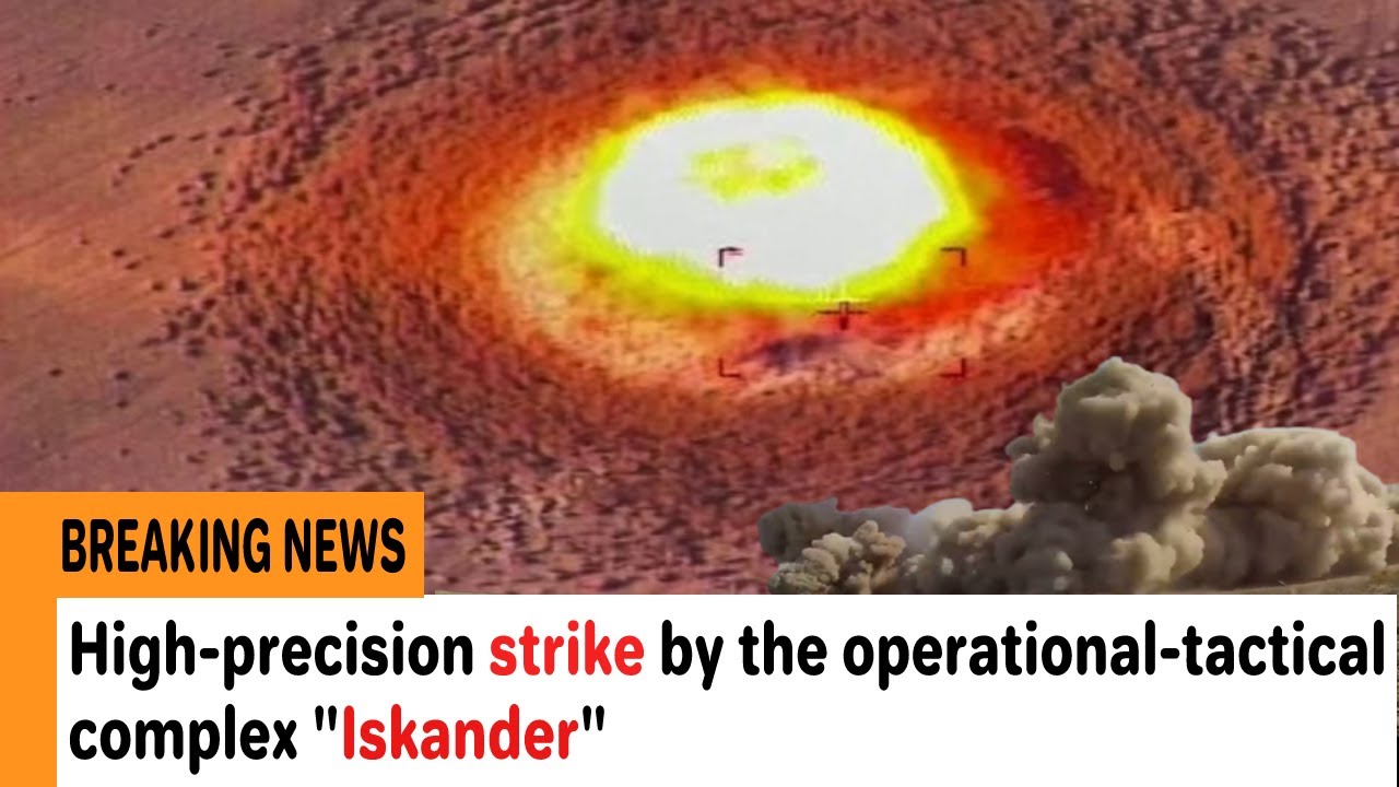 High precision strike by the operational tactical complex Iskander on the air defense of Ukraine was