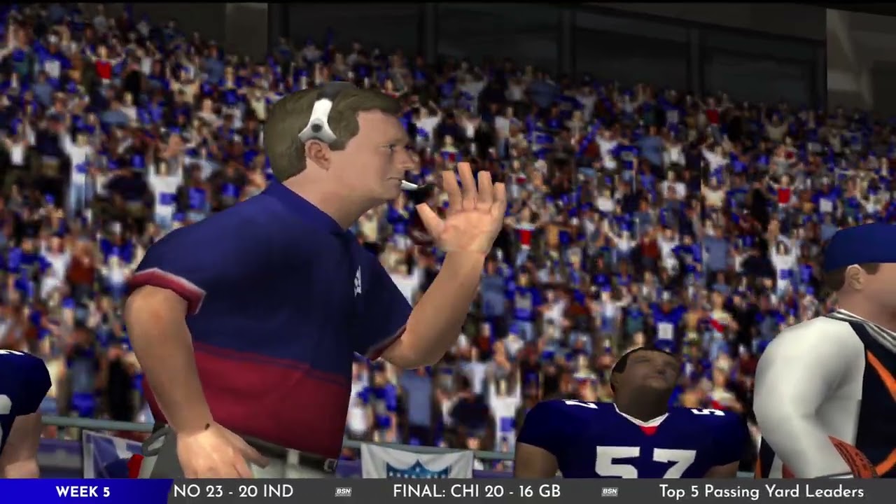 Giants vs Dolphins | Week 5 | Madden 04