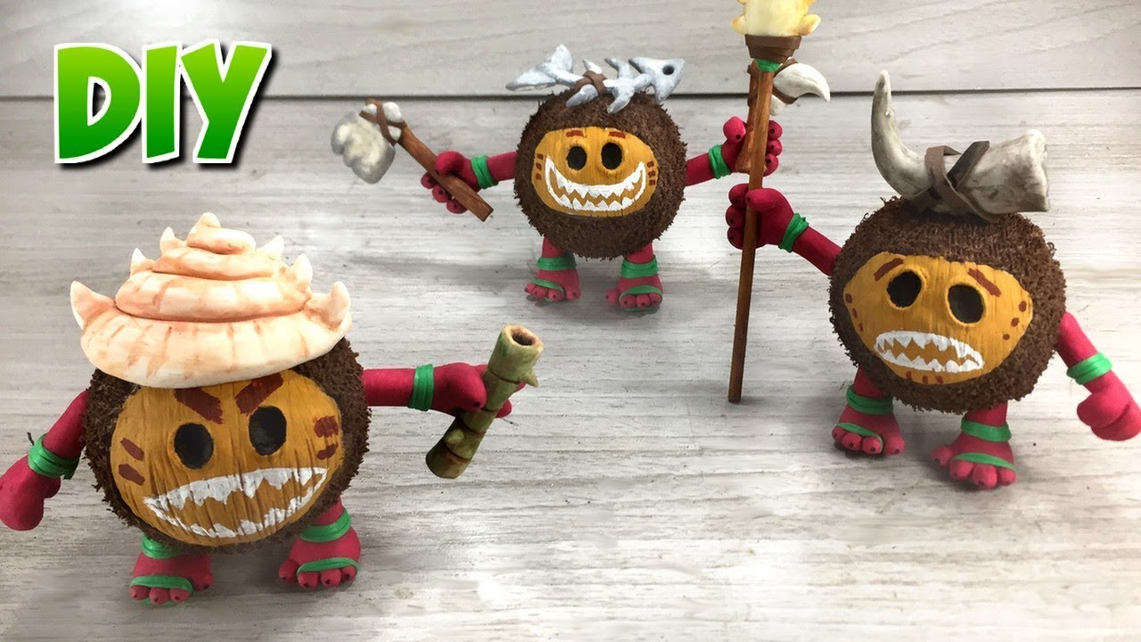 DIY Moana - Kakamoras.