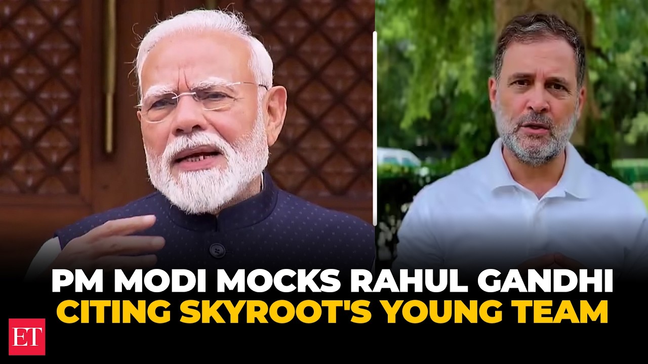 'Not talking about some 56-year-old youth': PM Modi mocks Rahul Gandhi citing Skyroot's young team