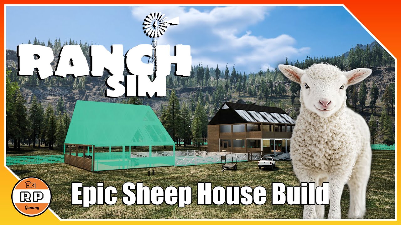 Epic Sheep House Built in Ranch Simulator!