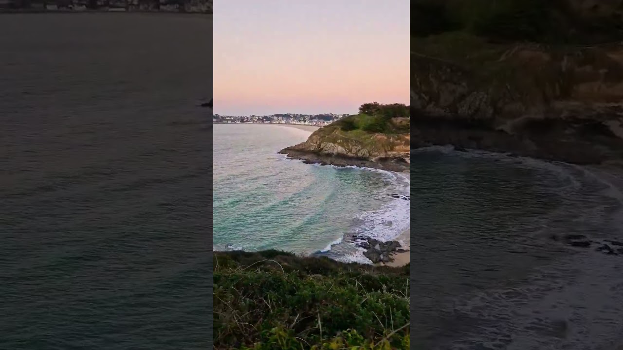 Beautiful beach in France #beautiful  #cotesdarmor #coucherdesoleil  #mermanche @getreadytoseehere