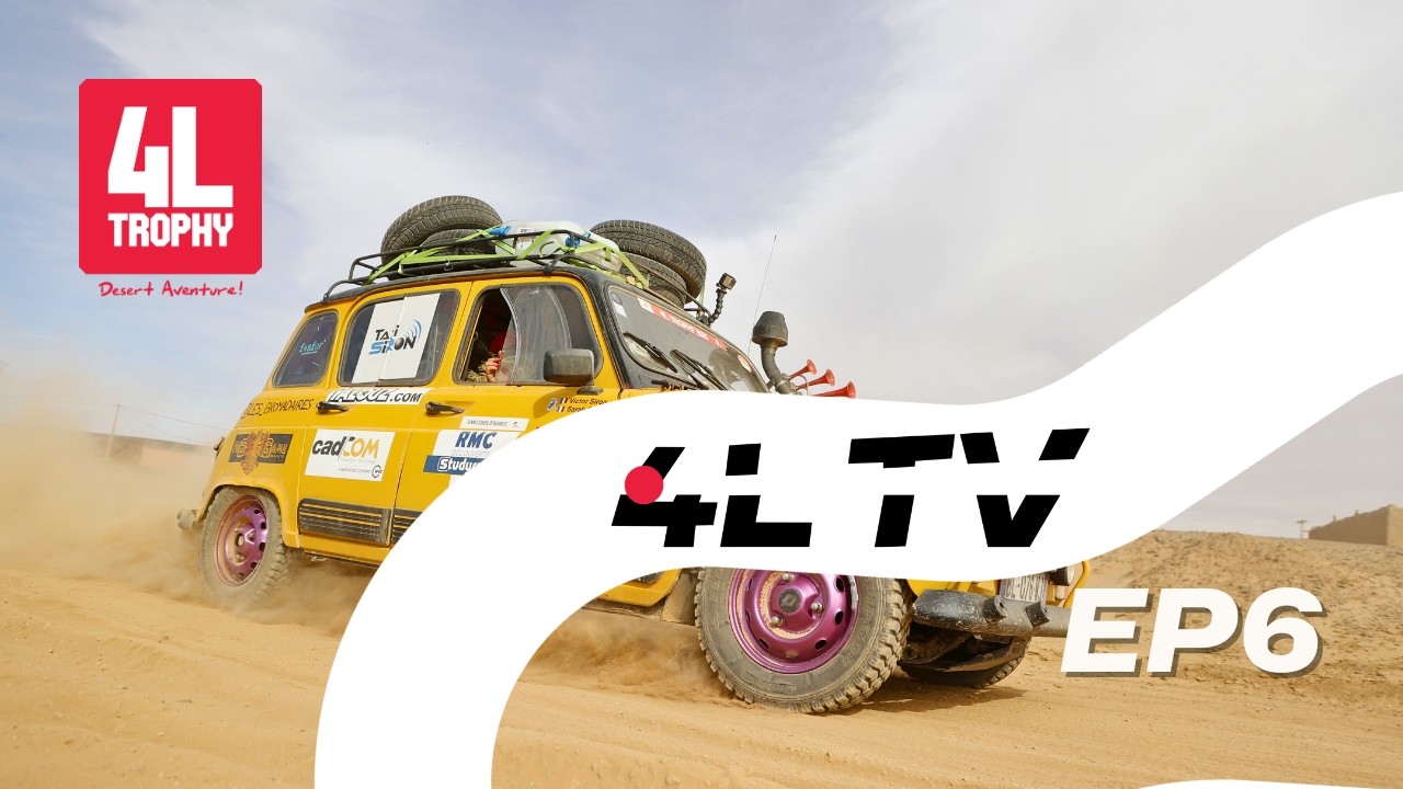 4L TV Épisode 6 | Deuxième jour de boucles dans l’Erg Chebbi | 4L Trophy 2026