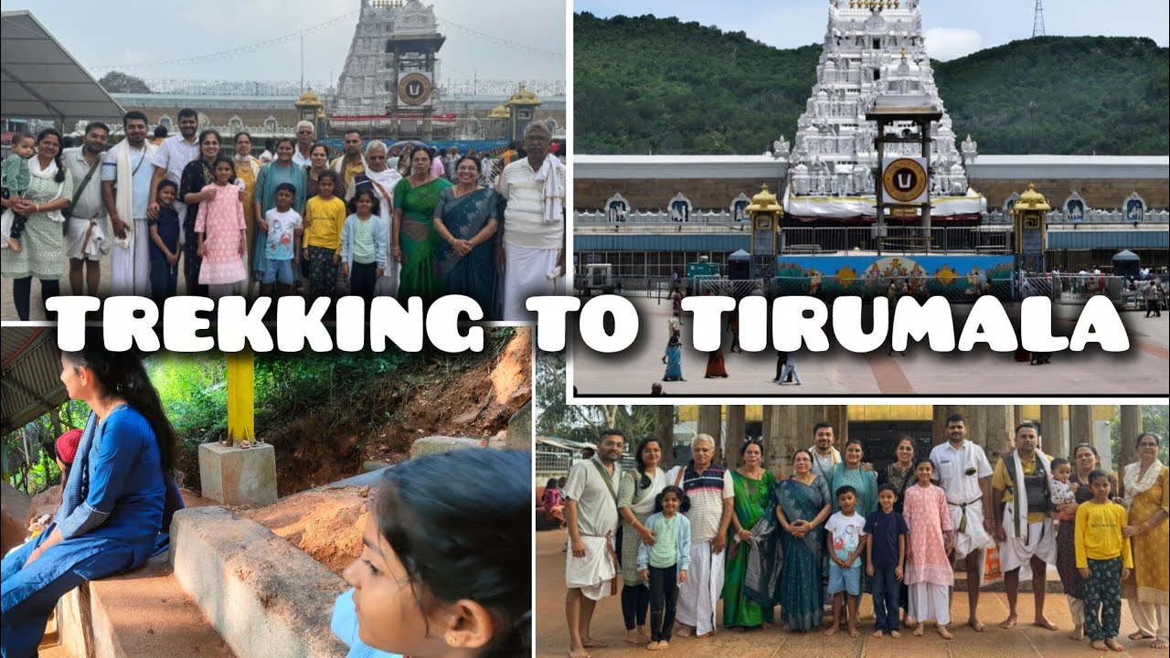 Family Trek to Tirumala | Srivari Mettu | Approx 2400 Steps😲 | Govinda Govinda🙏 