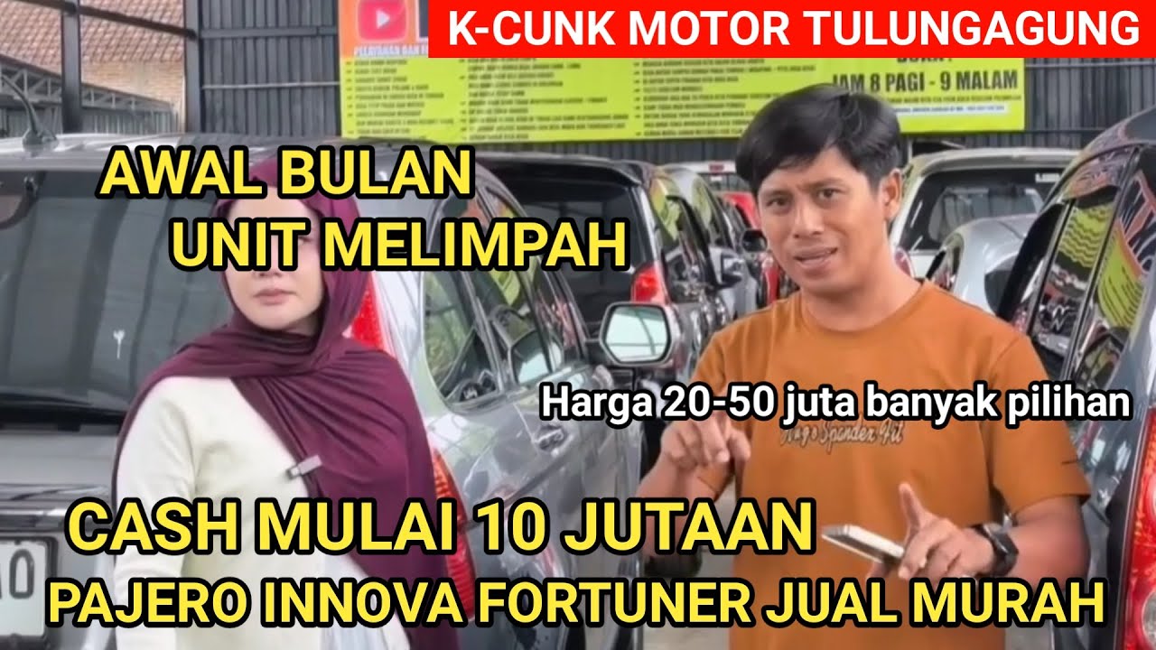 Obral mulai 10 jutaan cash‼️Review mobil murah dikcunk motor tulungagung