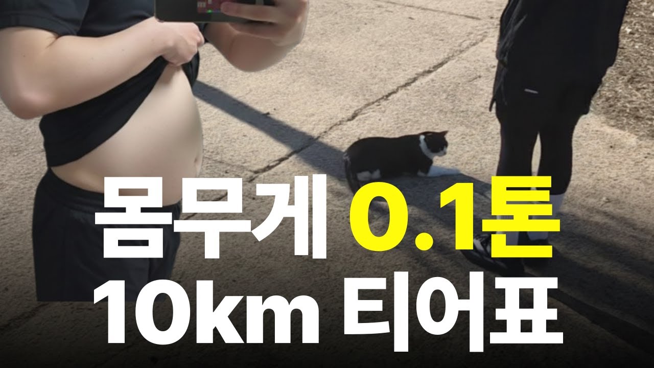 몸무게 0.1톤 고도비만이 10km 티어표를 보고 느낀 점