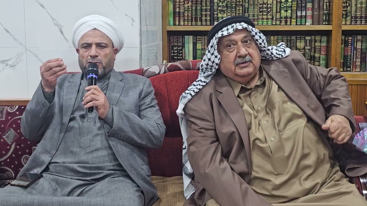 جديد وحصري 2026/2/5 في تكية السيد الشيخ الحاج العلامه احمد السبعاوي/ كلمه الشيخ حسين الجبوري