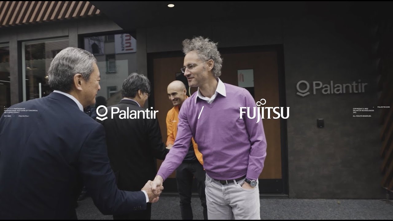 Behind the Scenes with Palantir & Fujitsu | WEF Davos 2022