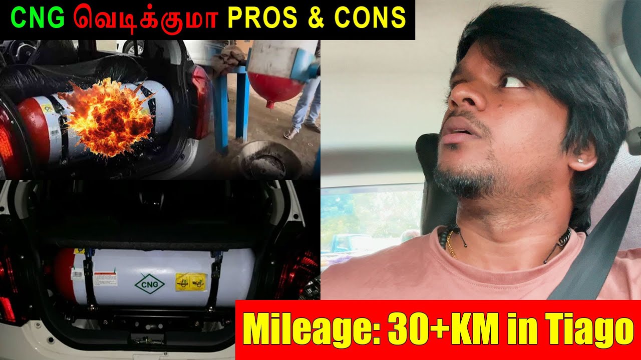 1kg CNG 30+ km mileage tharuthaa | Tata Tiago CNG Conversion | Lovato CNG kit | Tamil