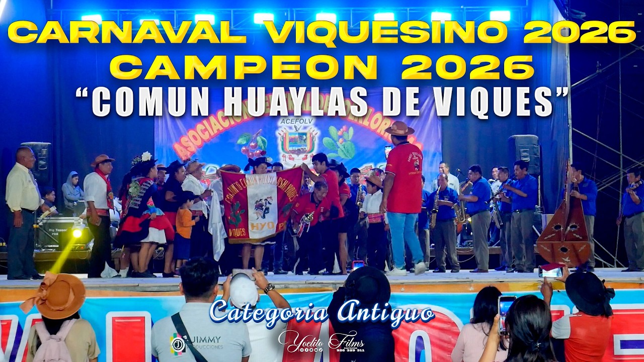 Común Huaylas de Viques (Campeón Carnaval Viquesino Antiguo 2026)