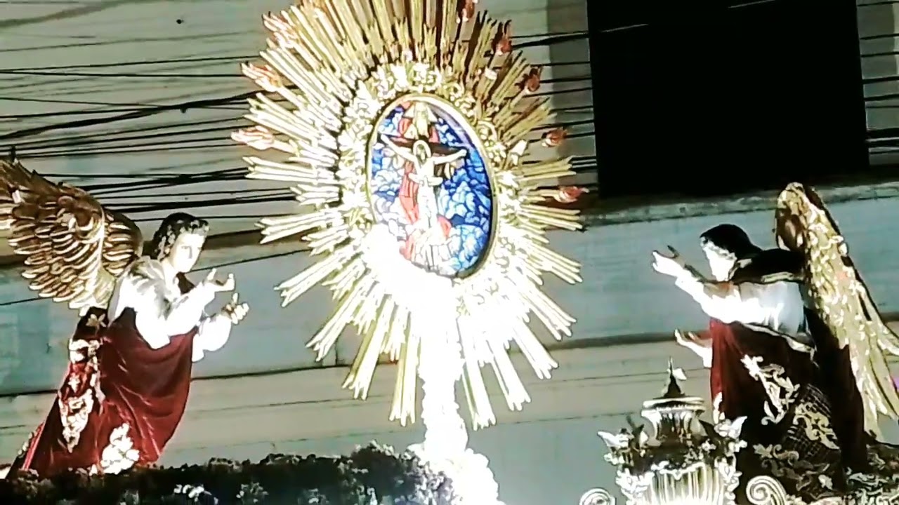 Jesús de Candelaria paso por parqué Colón