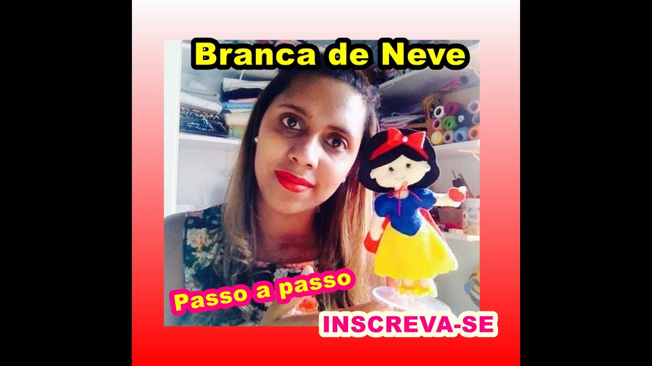 DIY Branca de neve - Artesanato