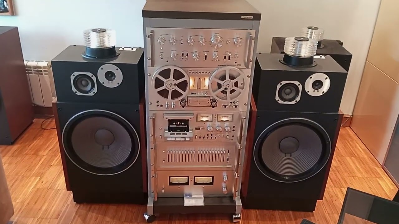PIONEER SPEC RACK FULL SET HPM-1500(TAD-1601a woofers) .E BAY ITEM.NIKO S PIoneer.