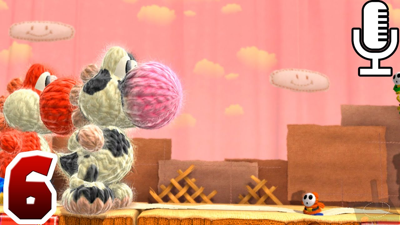 ❀ YOSHI´s WOOLLY WORLD ❀ | 1-6: ¡MEGA-YOSHI! Un ENCUENTRO EXPLOSIVO | Todos los Yoshi´s y ❀