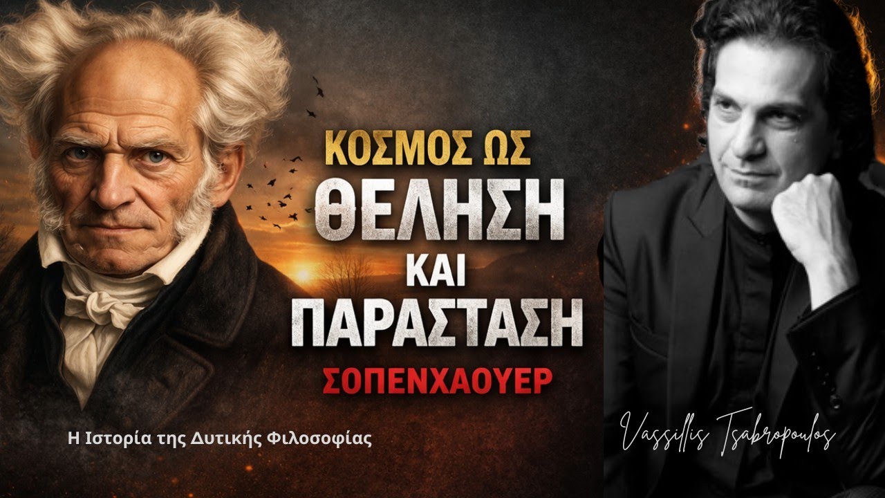 🎙️Η Φιλοσοφία του SCHOPENHAUER / Η Ιστορία της Δυτικής Φιλοσοφίας- Β. Τσαμπρόπουλος