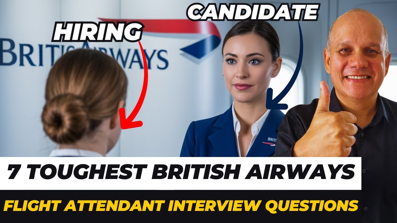 Flight Attendant BRITISH AIRWAYS: Everything you NEED to PASS Interview