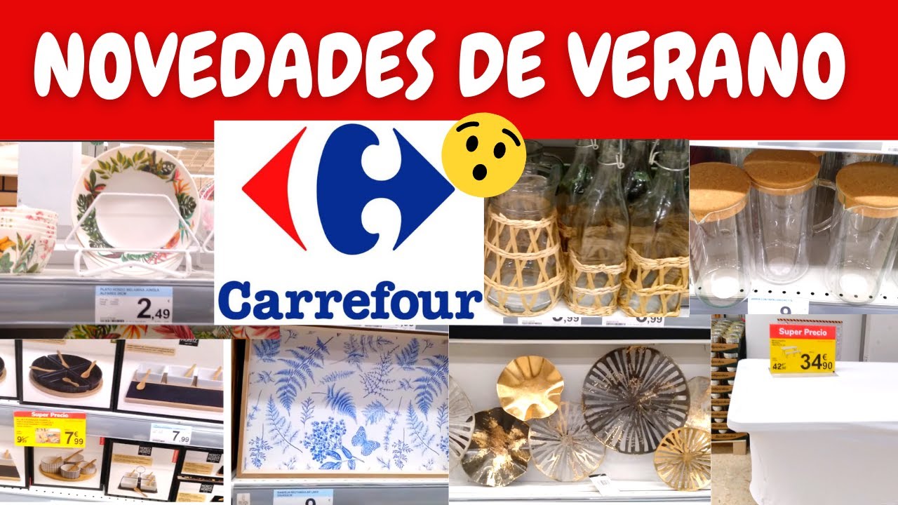 CARREFOUR,👍DE TODO PARA EL VERANO🤗NOVEDADES,DECORACION,VAJILLAS,UTENSILIOS,MESA,SILLAS,OFERTAS,IDEAS