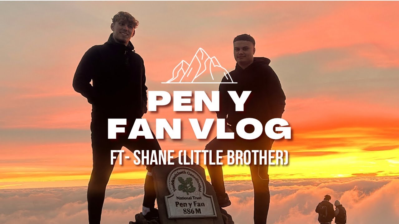 🏔️ Hiking Pen y Fan | The Highest Peak in South Wales 🌄 ft. Shane 