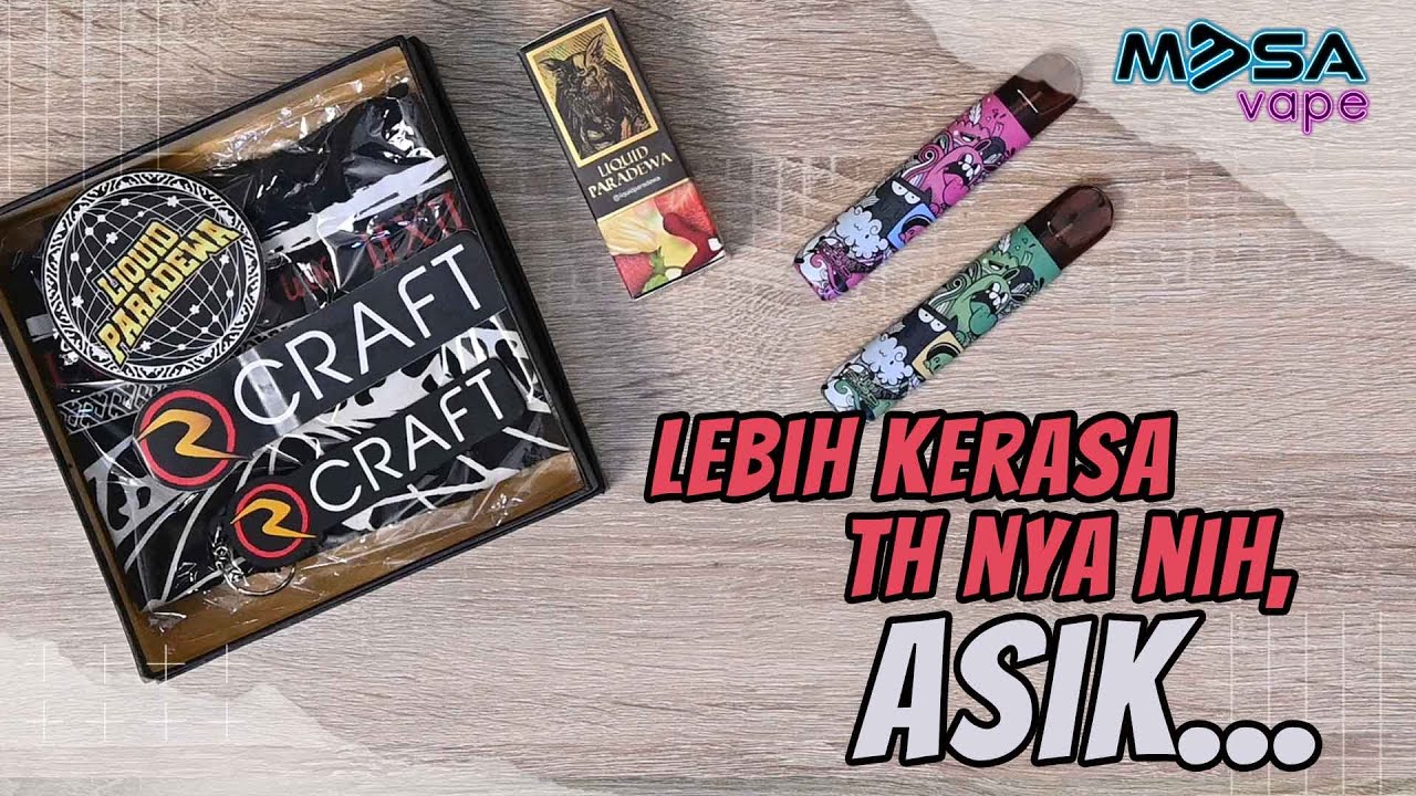 LIQUID PARADEWA STHORBERRY CREAMY SERIES (SALT) by RCRAFT X QORYGORE