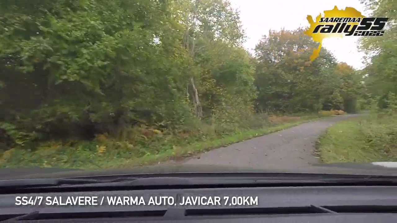 Saaremaa Rally 2022 - SS4/7 Salavere / Warma Auto, Javicar