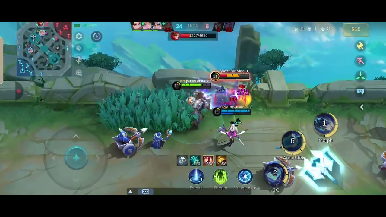 Gameplay Jhonson mage sakali tabrak musuh hilang🗿🗿 #mobilelegends #mlbb