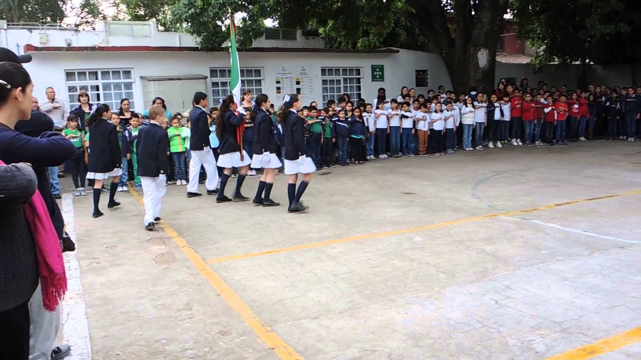Lincoln School - Honores a la Bandera - Feb. 2014