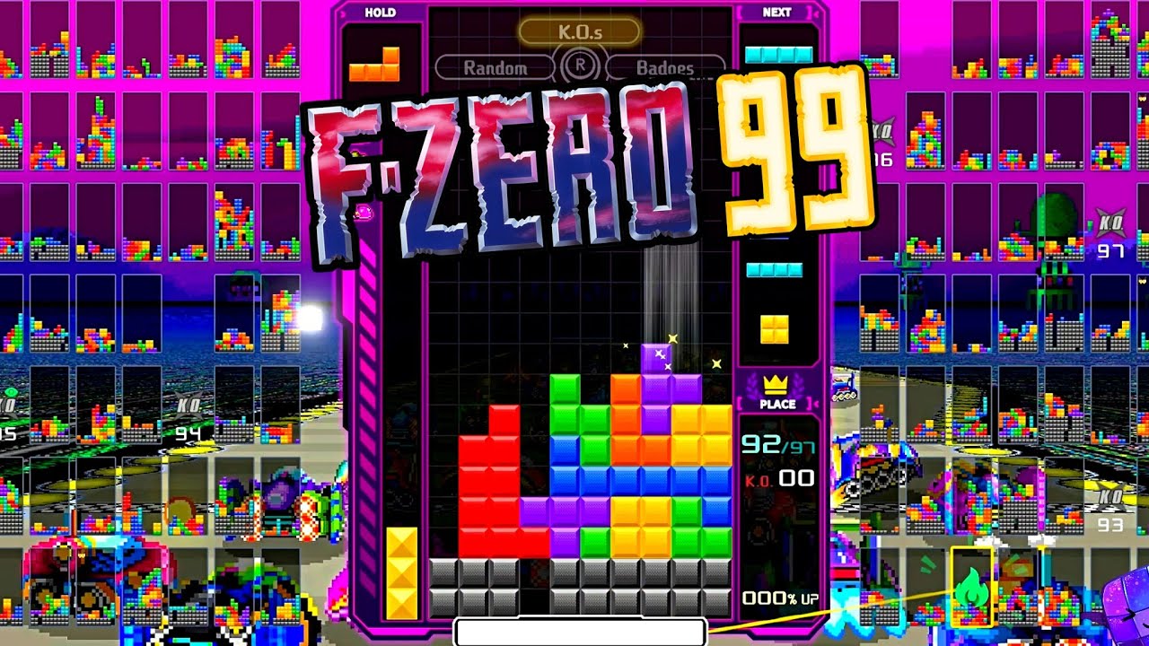 Tetris 99 Battle Royale ⚔️ F-Zero 99 Design + All Themes & Win