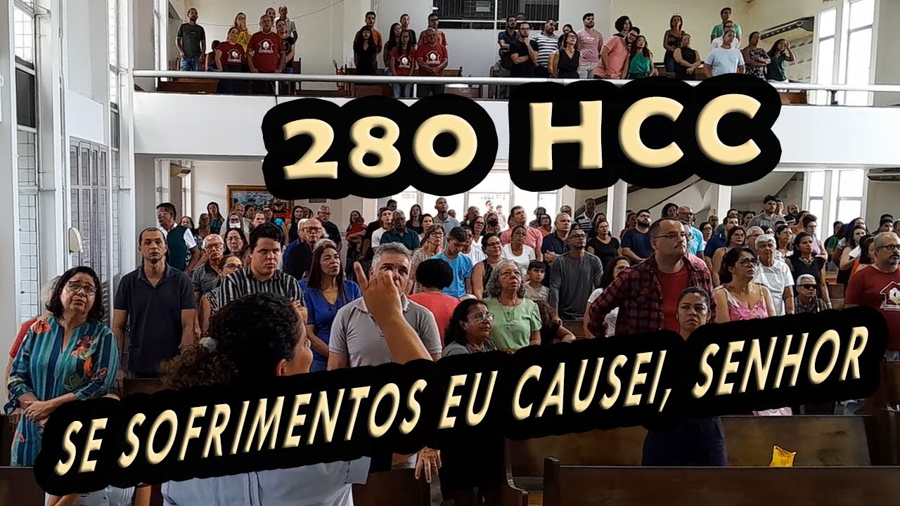 (280 HCC) SE SOFRIMENTO EU CAUSEI, SENHOR - PIBCORD -  com Letra