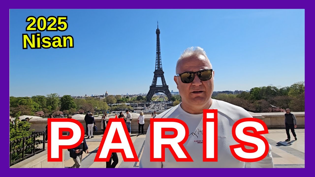 Paris üç günde en güzel nasıl gezilir? | Nisan 2025 | Gezi rehberi niteliğinde vlog