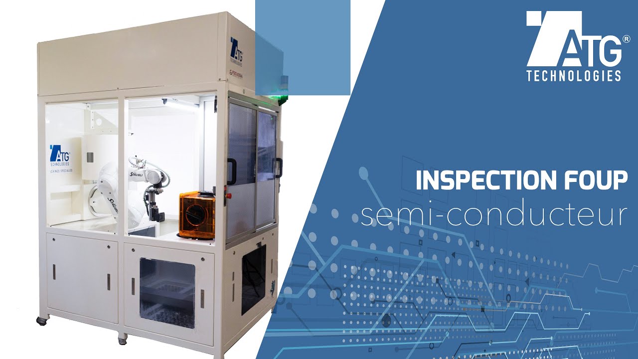 Système automatisé d'inspection de FOUPS (Wafers de 300 mm)