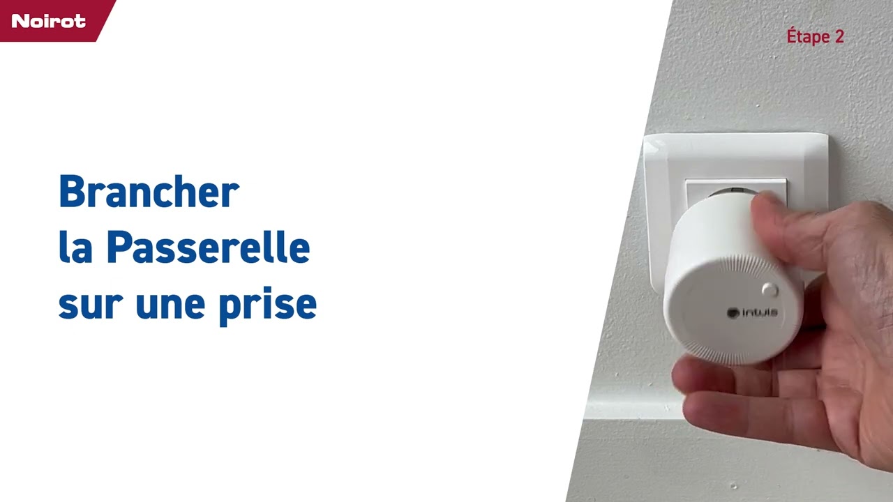 Installer un radiateur nativ avec une passerelle intuis connect