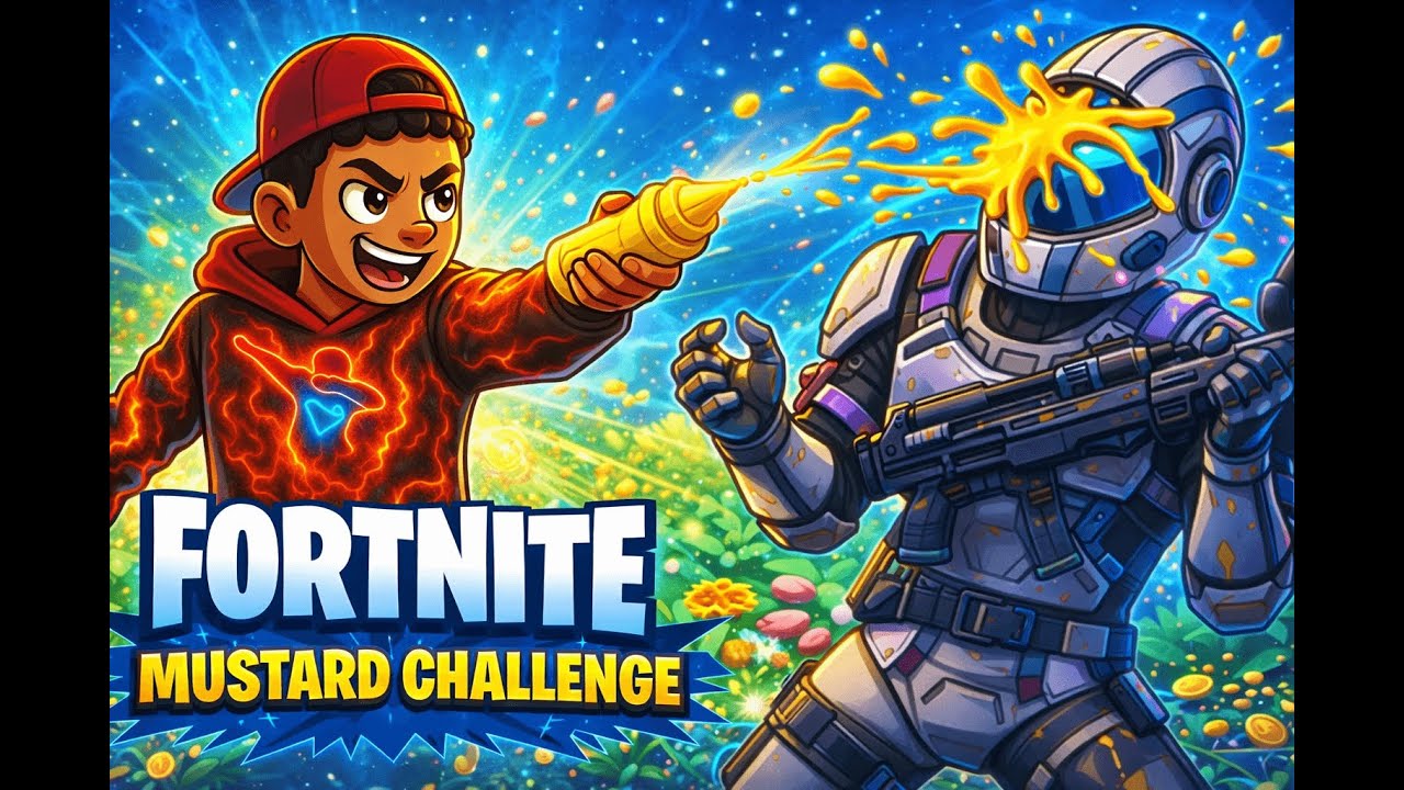 Fortnite Mustard Challenge - BlakeStingray