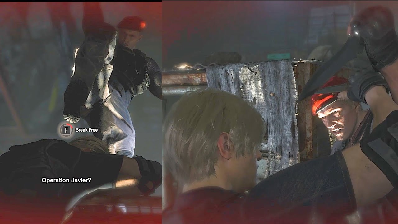 Different Ways Krauser Can Kill Leon Death Animations Resident Evil 4 Remake