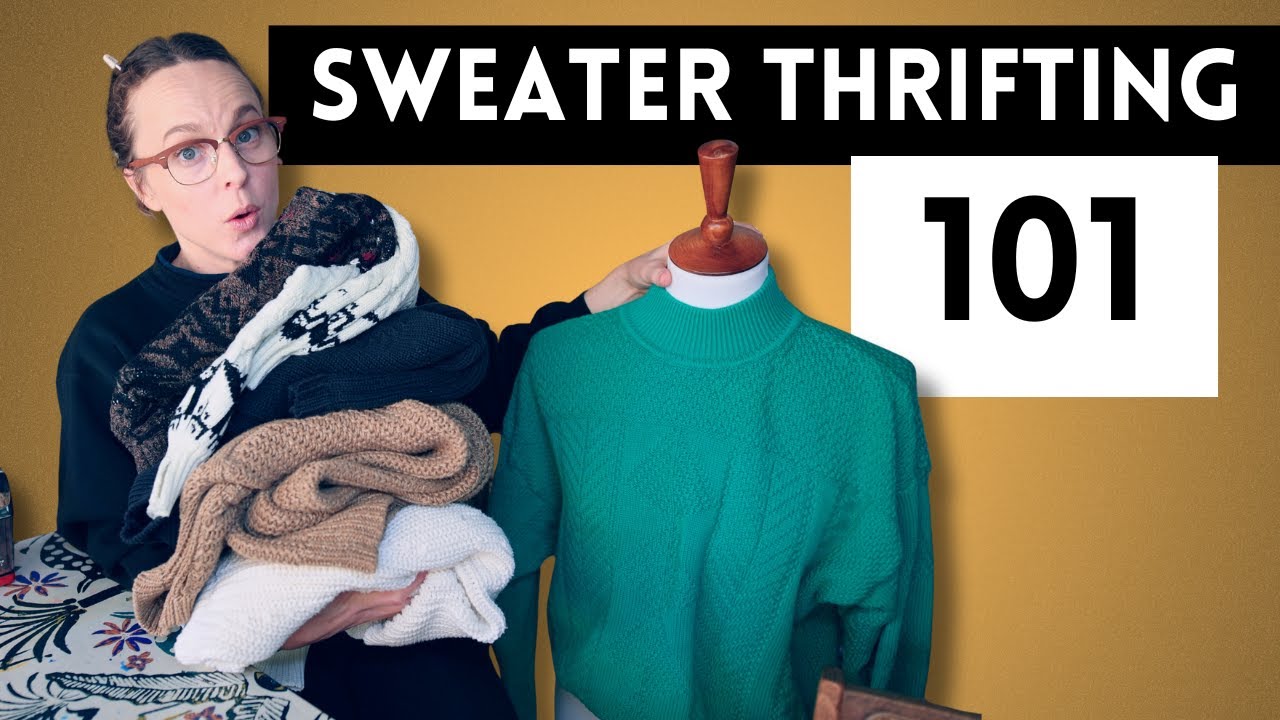 My Sweater Thrifting Checklist