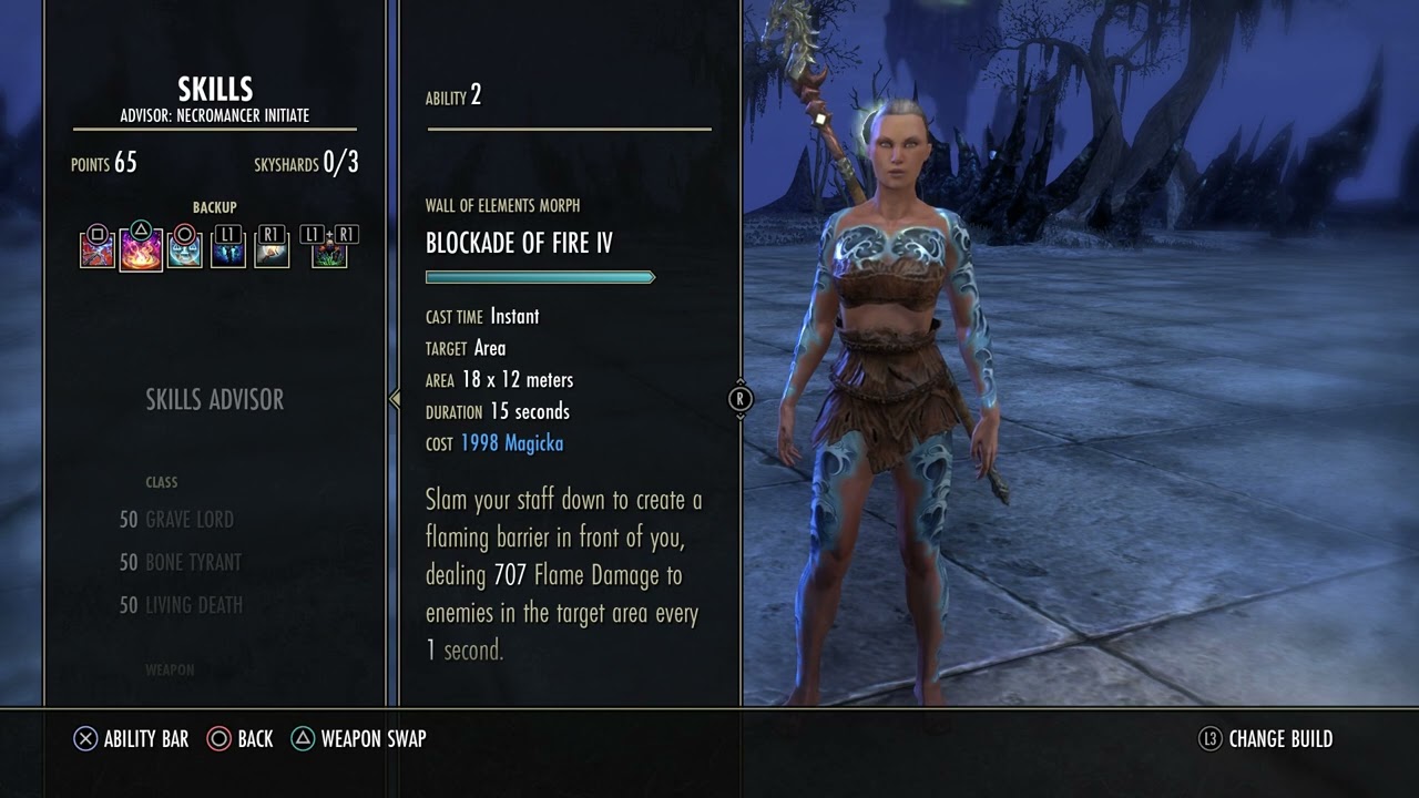 ESO Necromancer Off Tank (Trial Setup)