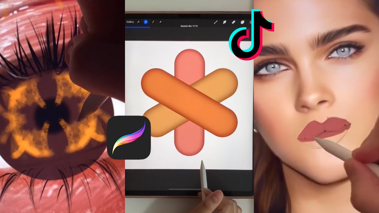 PROCREATE TIKTOK COMPILATION THAT I WISH I KNEW 🌷🌷