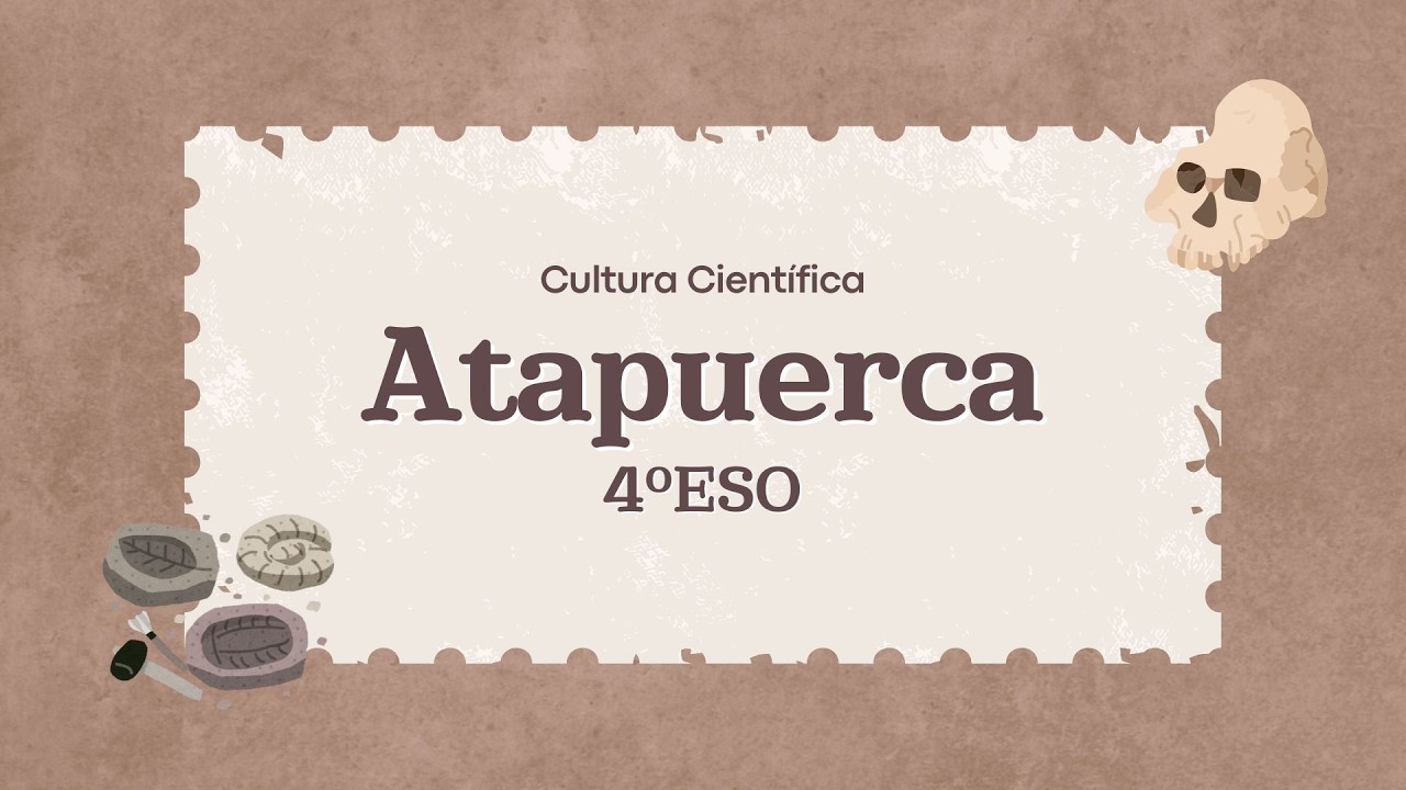 Línea temporal Atapuerca #AGEtv |