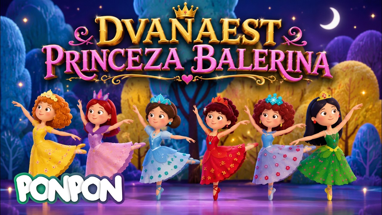 Bajke za decu - Dvanaest princeza balerina (crtani film)