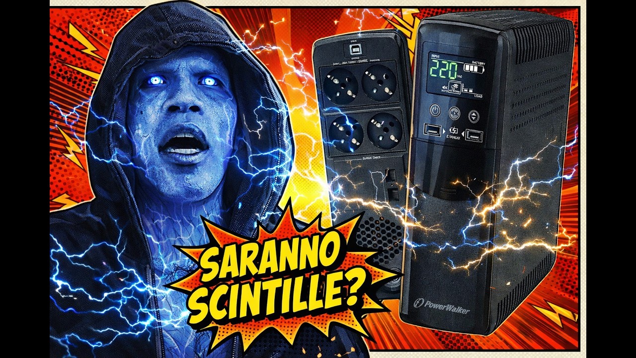 Unboxing - Il mio nuovo GRUPPO DI CONTINUITÀ: PowerWalker VI 1000CSW UPS
