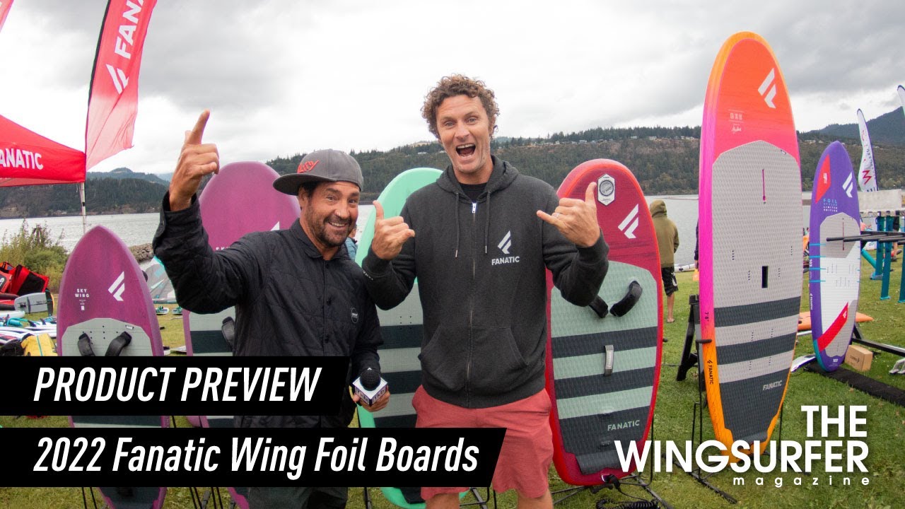 2022 Fanatic Wing Foil Boards Product Preview