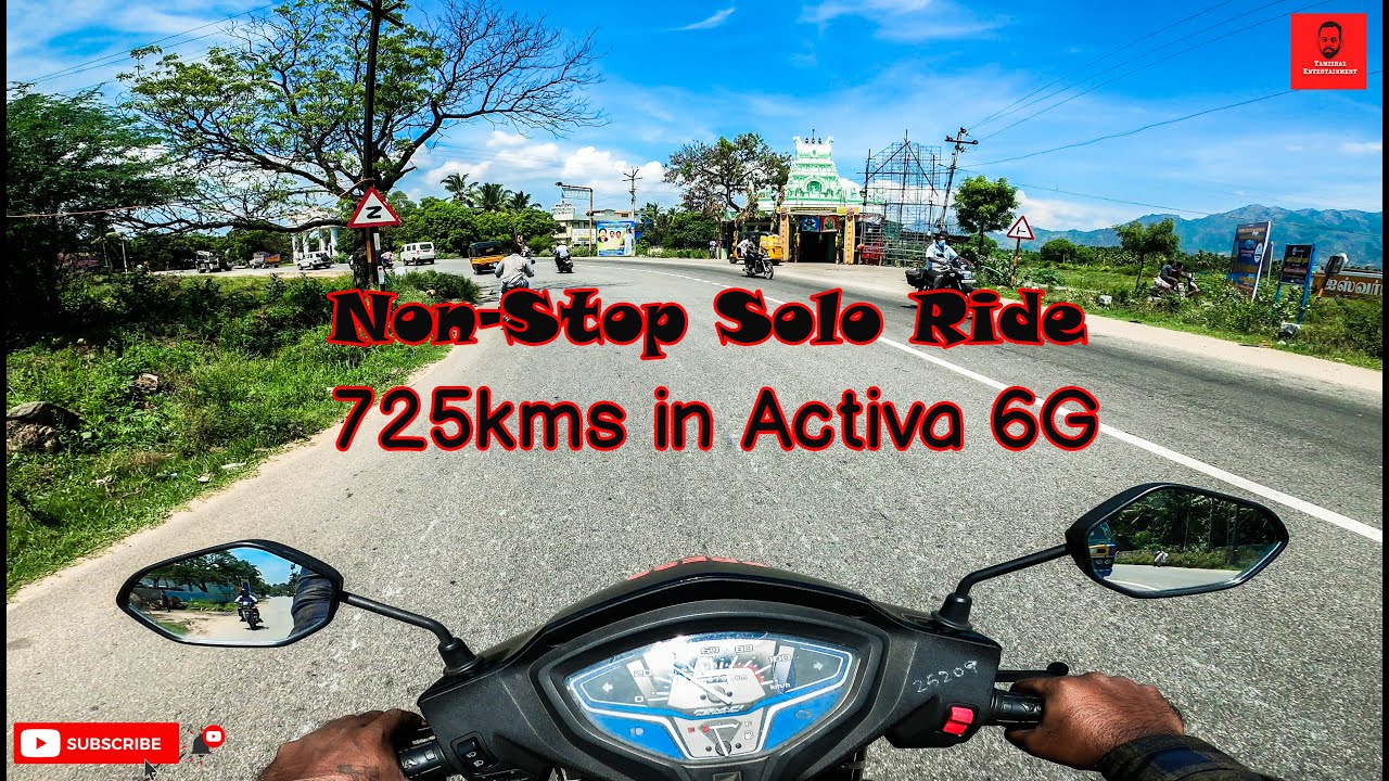 725kms Long Drive in Scooter 110cc | Chennai to Nagercoil | Possible for Ride Lovers? | Possible!!