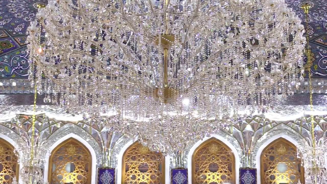 القرآن الكريم واذان المغرب من المرقد الشريف