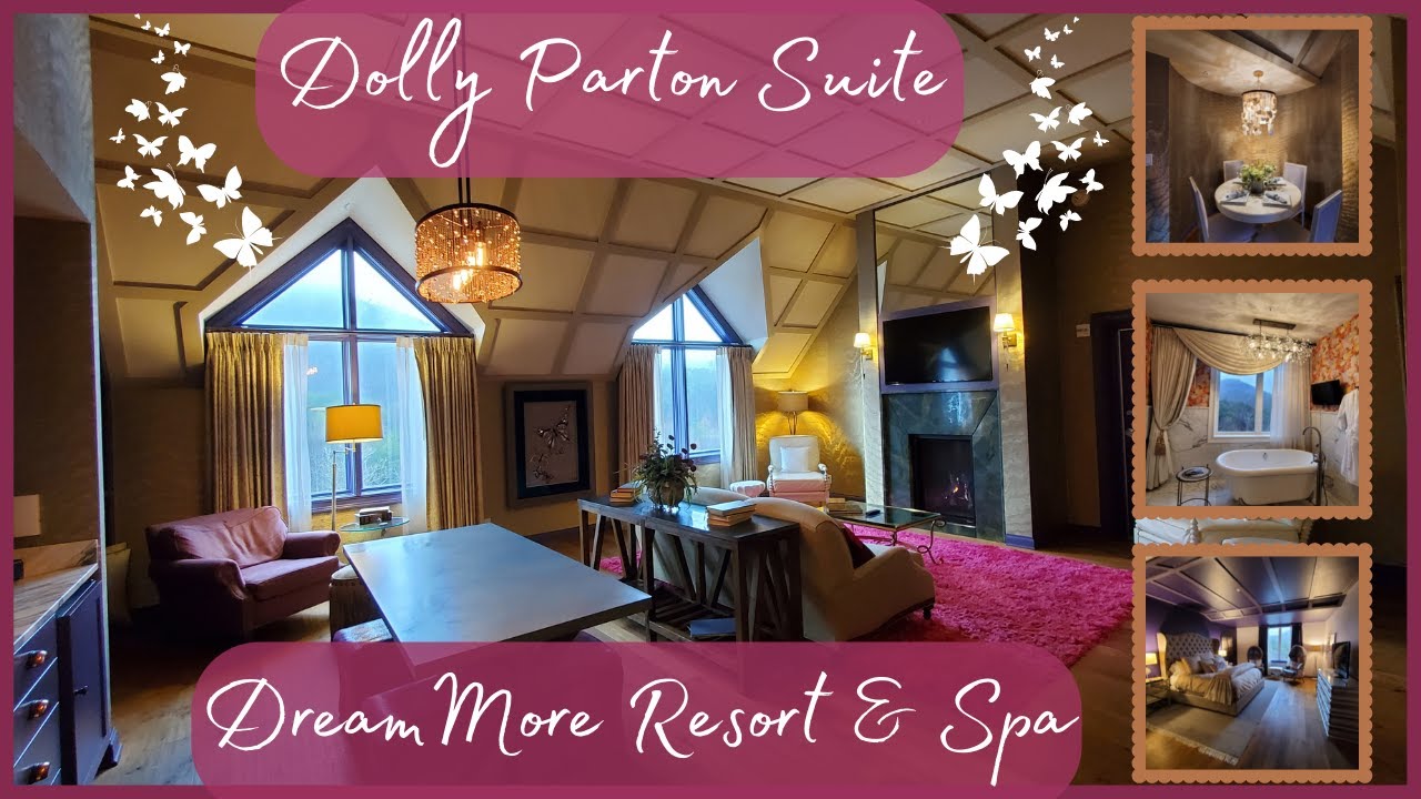 We stayed in the Dolly Parton Suite at Dollywood's DreamMore Resort & Spa | Pigeon Forge, TN