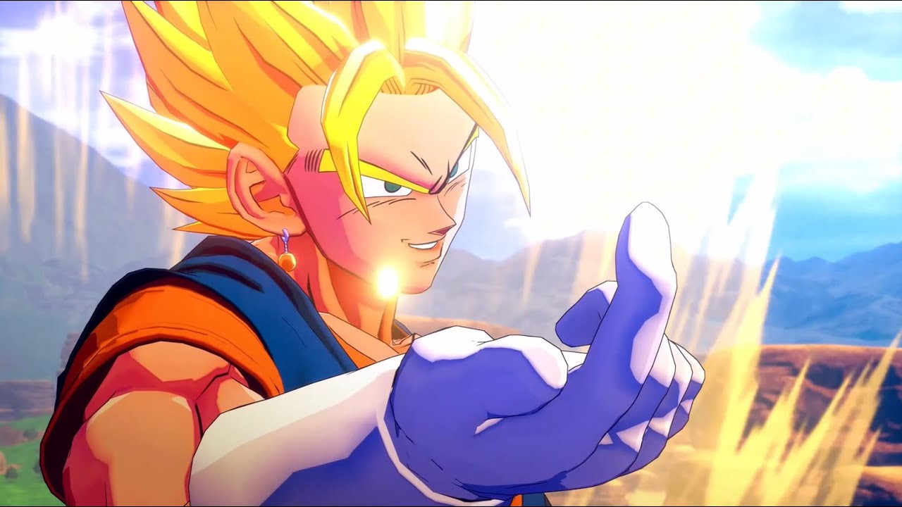 I am SUPER VEGITO 💥⚡🔥💪 Goku and Vegeta Fuse vs Majin Buu | Dragon Ball Z Kakarot Cutscene