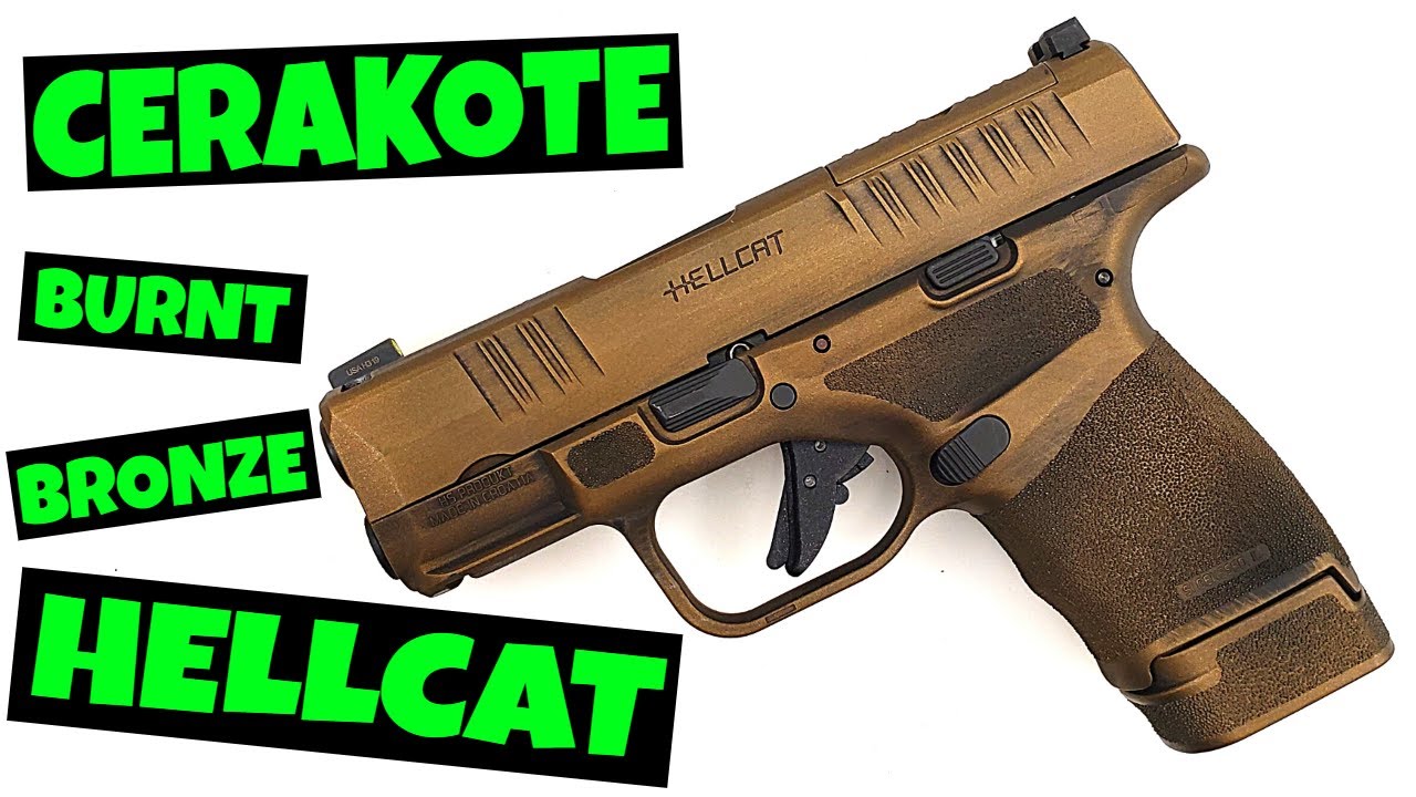 Cerakote Springfield Hellcat [Burnt Bronze]