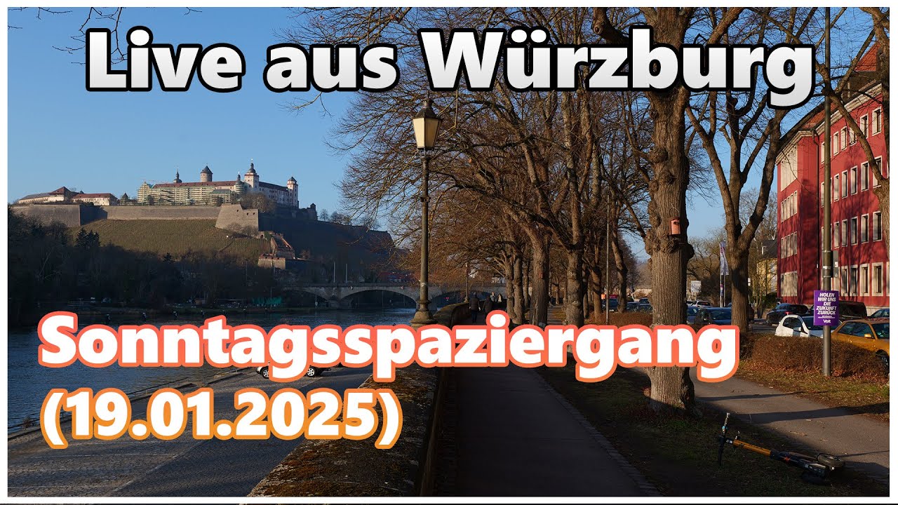 Live aus Würzburg – Am Sonntag (19.01.2025)