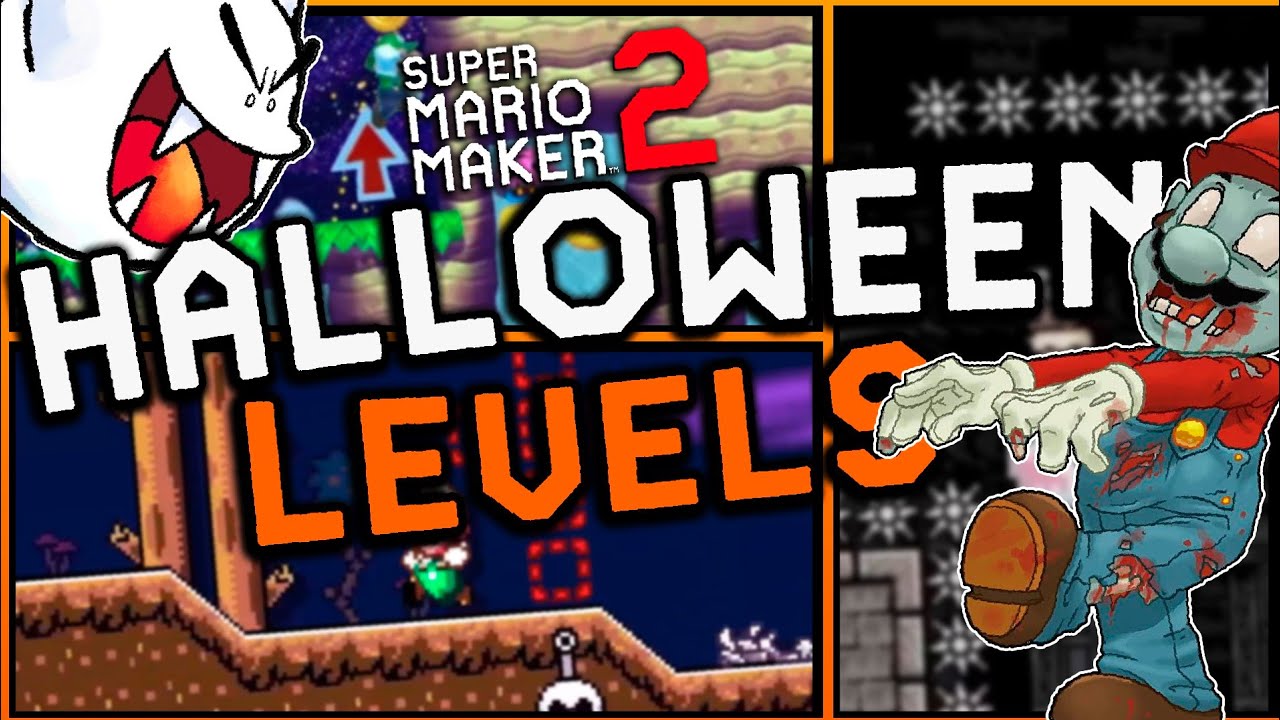 Spooktacular HALLOWEEN Levels 👻🎃 | Super Mario Maker 2
